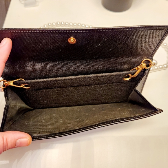 ‼️SOLD‼️. CHANEL Sevruga Leather French Purse / WOC - Picture 11 of 16